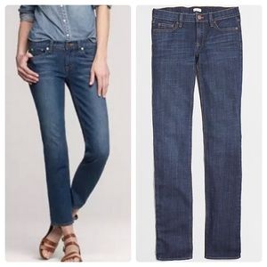 NWT J. Crew Straight And Narrow Jeans in blue